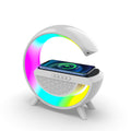 LAMPARA ATMOSFERICA TIPO G LED CON CARGADOR Y BOCINA
