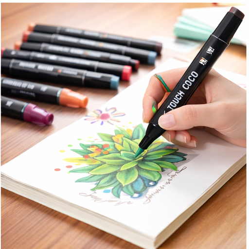 SET DE MARCADORES TOUCH 80 UNIDADES