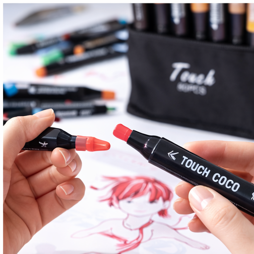 SET DE MARCADORES TOUCH 80 UNIDADES